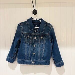 GAP Kids Classic Blue Jean Jacket - Size 3T